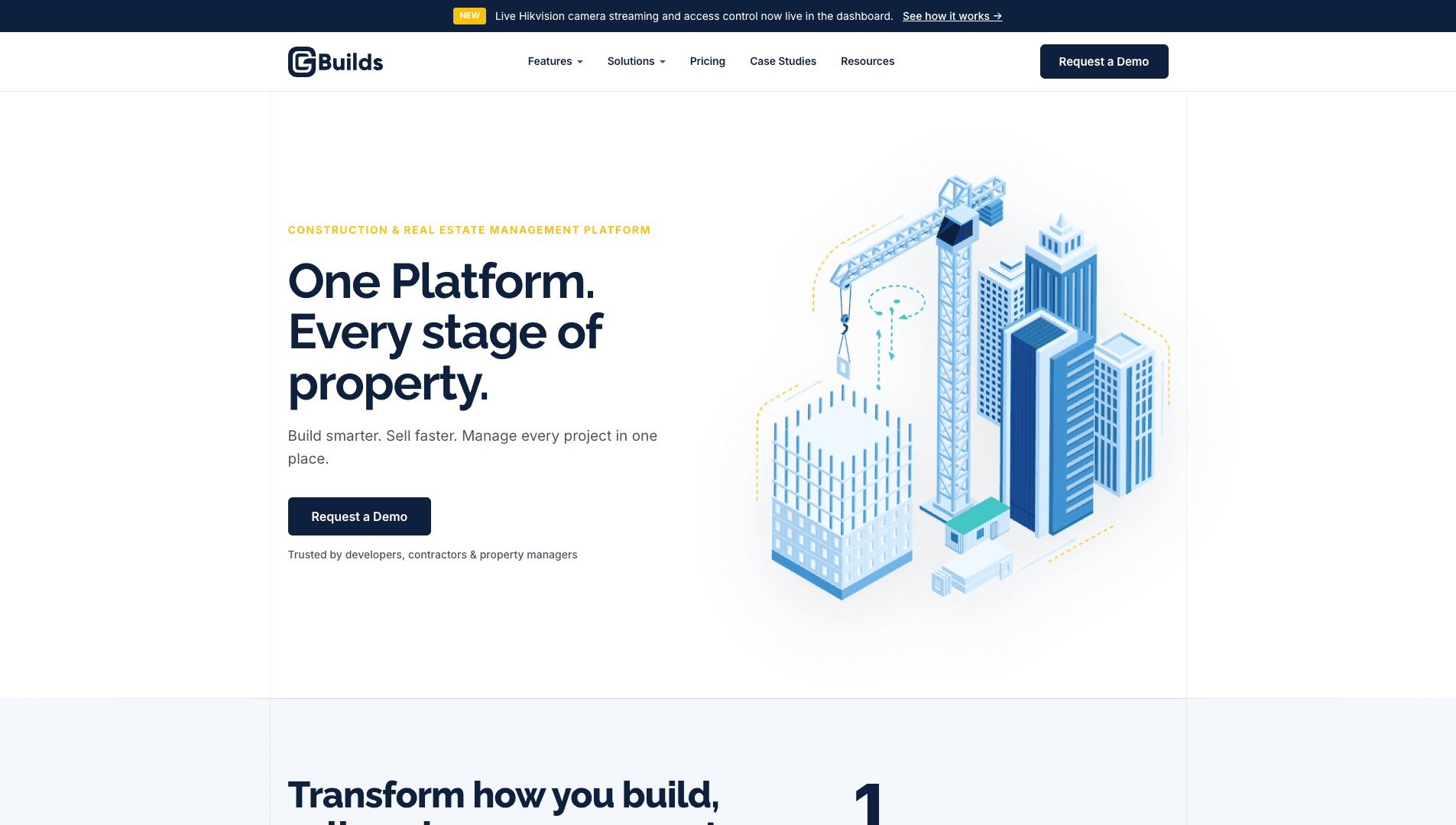 GC Builds platform